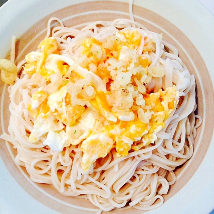 簡単ランチ タヌキ風のひやむぎ炒り卵乗せ レシピ 作り方 By みゅうしろ 楽天レシピ 簡単ランチ タヌキ風のひやむぎ炒り卵乗せ レシピ 作り方 By みゅうしろ 楽天レシピ